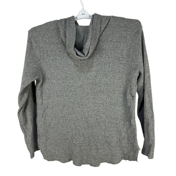 Ecko Unltd Mens Gray Hooded Sweater Logo Print Long Sleeve Pullover XL - Picture 2 of 5